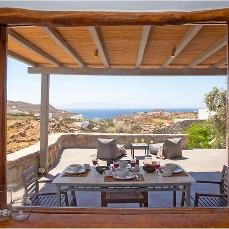 빌라 Private Verdigris With Infinity Sea Views Platys Gialos (Mykonos)